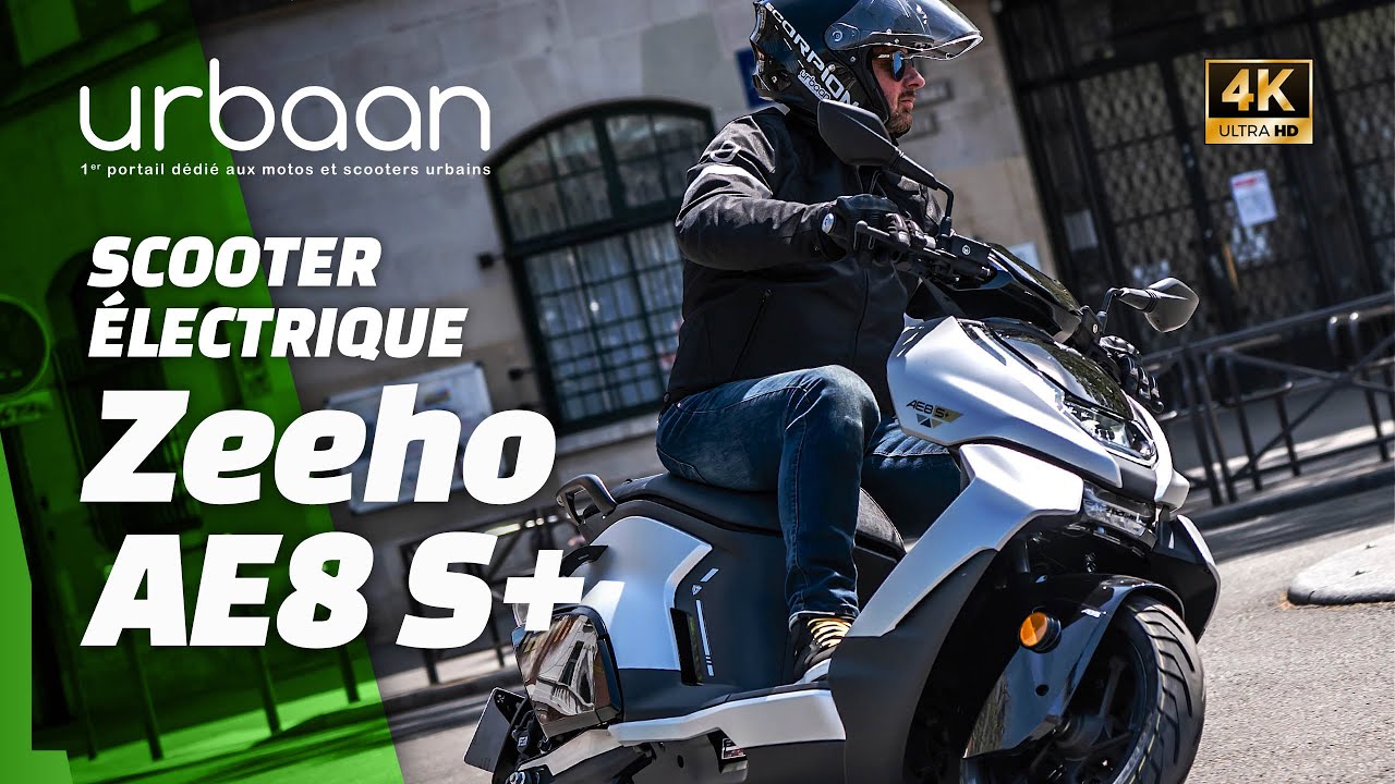Essai Zeeho AE8 S+ - scooter électrique - 2024 - urbaanews