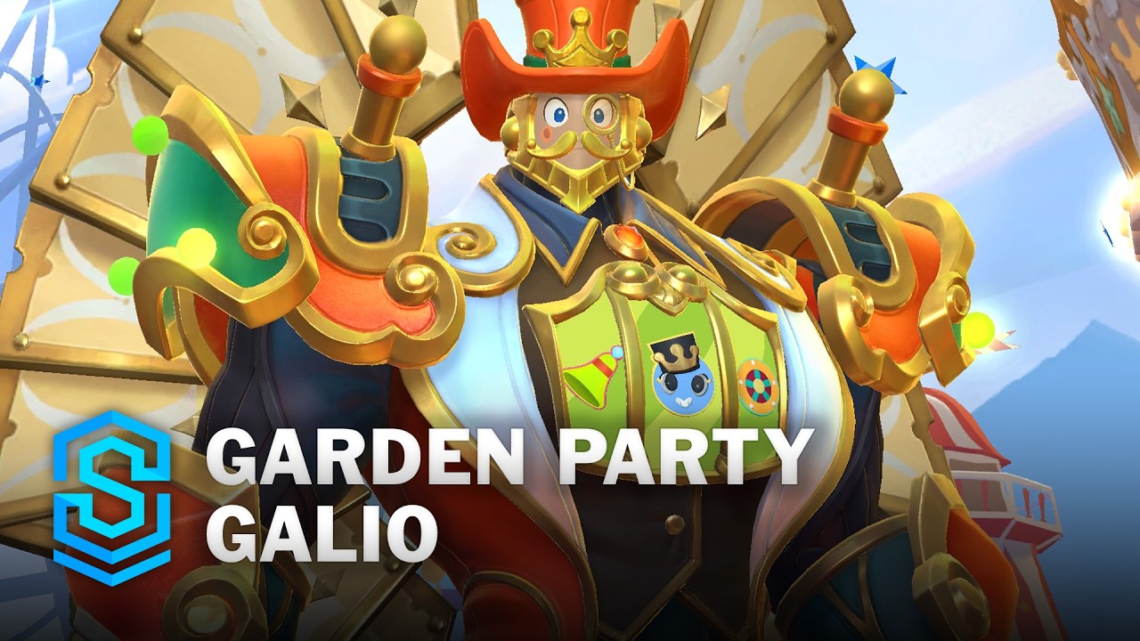 Garden Party Galio Wild Rift Skin Spotlight
