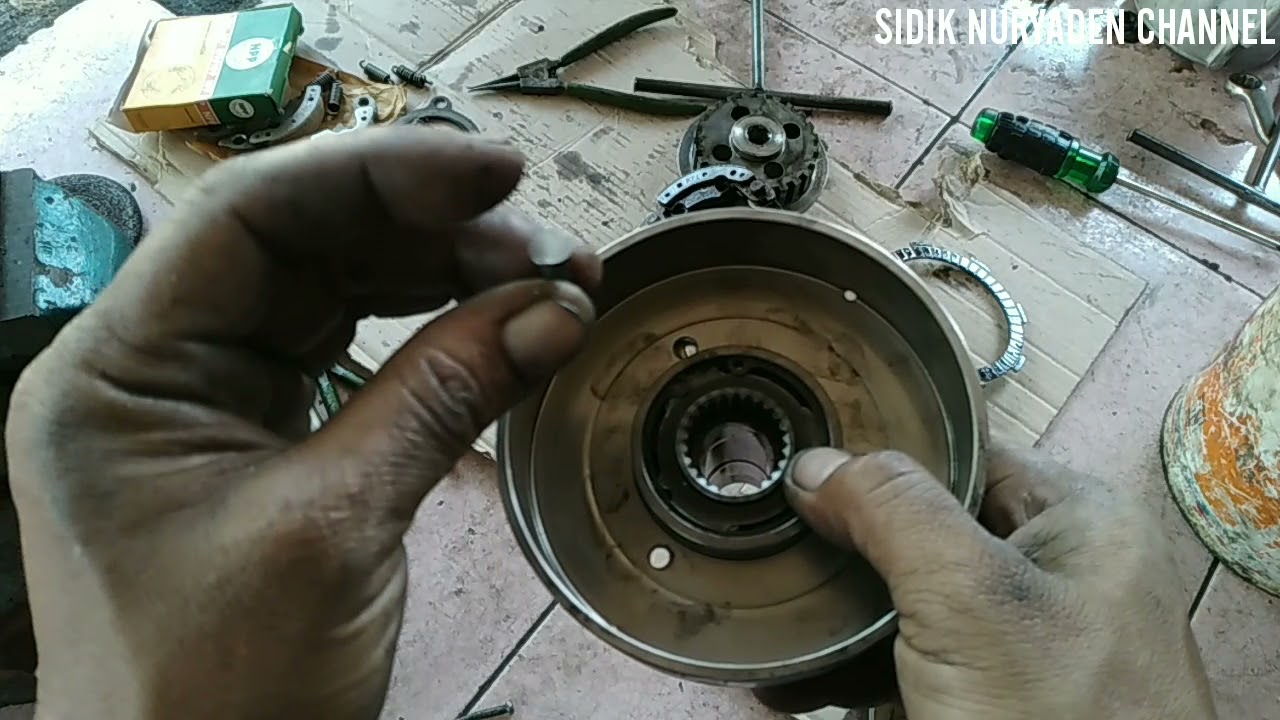 Cara Mengganti Rumah/Mangkok Kampas Ganda/Otomatis Honda Legenda,Grand,Supra Fit,Fit New,Revo Lama.