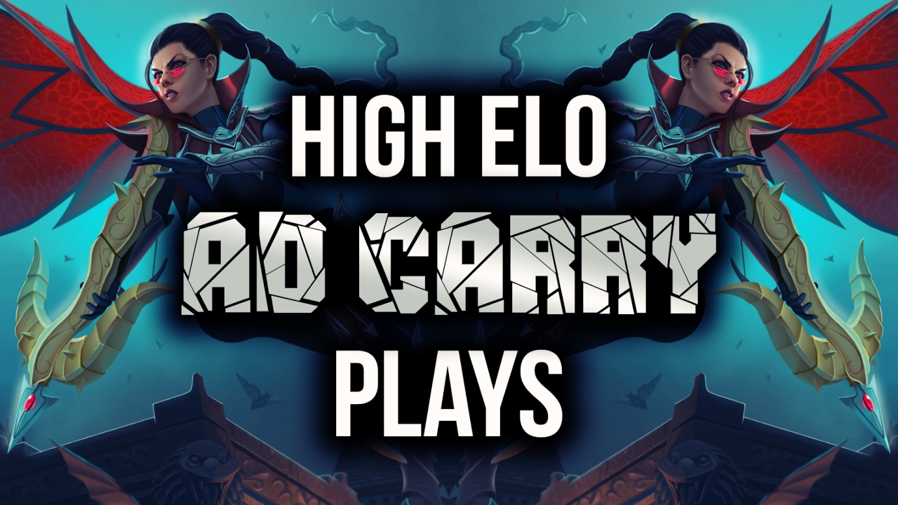 High Elo AD CARRY Plays | League of Legends