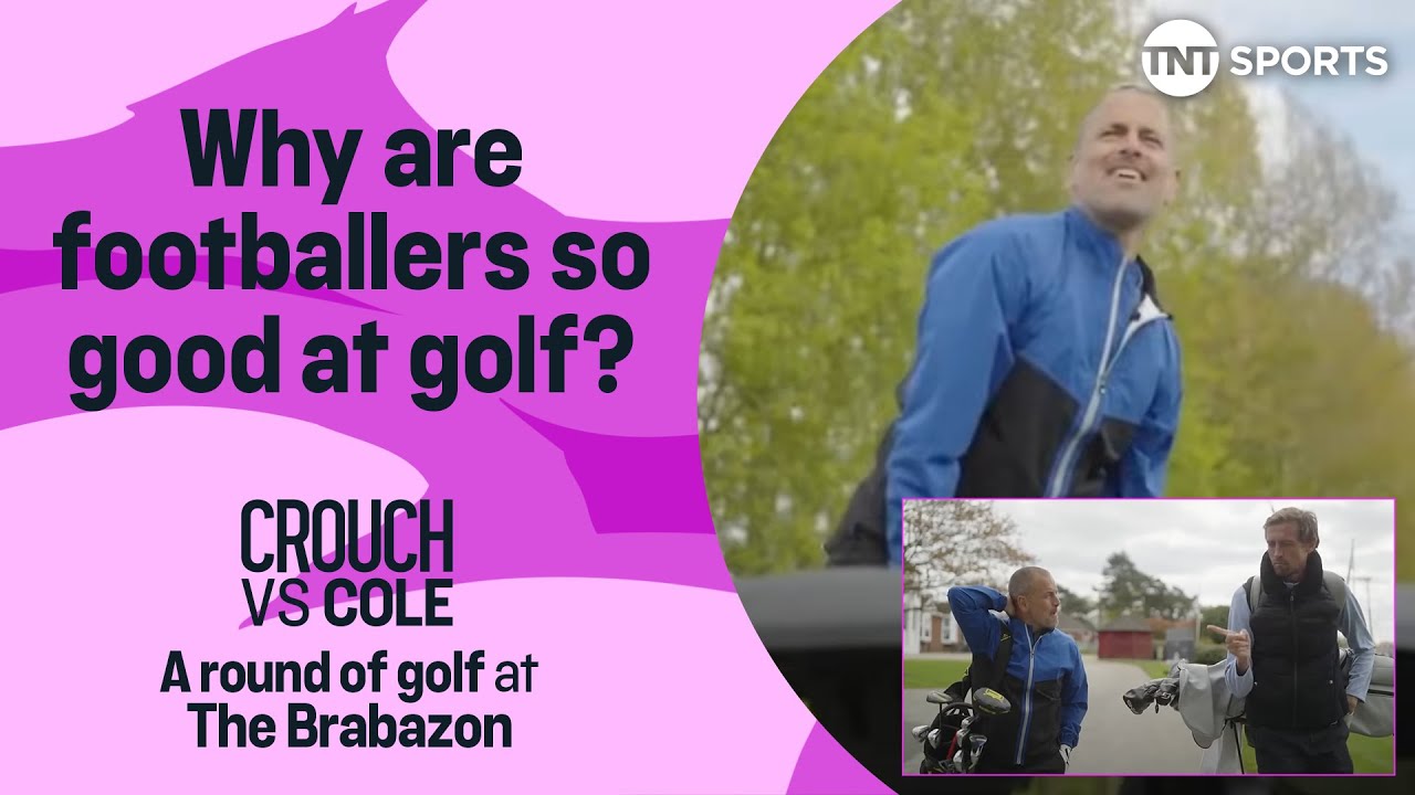 Crouch vs Cole Golf at The Brabazon ⛳ Favourite manager? Jose Mourinho, Carlo Ancelotti & MORE! 🧠