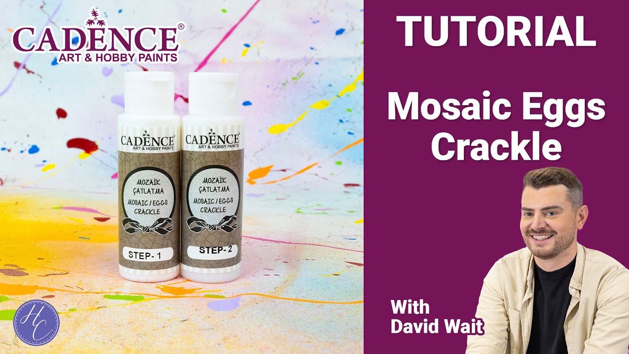 Mosaics Egg Crackle Tutorial | David Wait | Cadence | Highlight Crafts