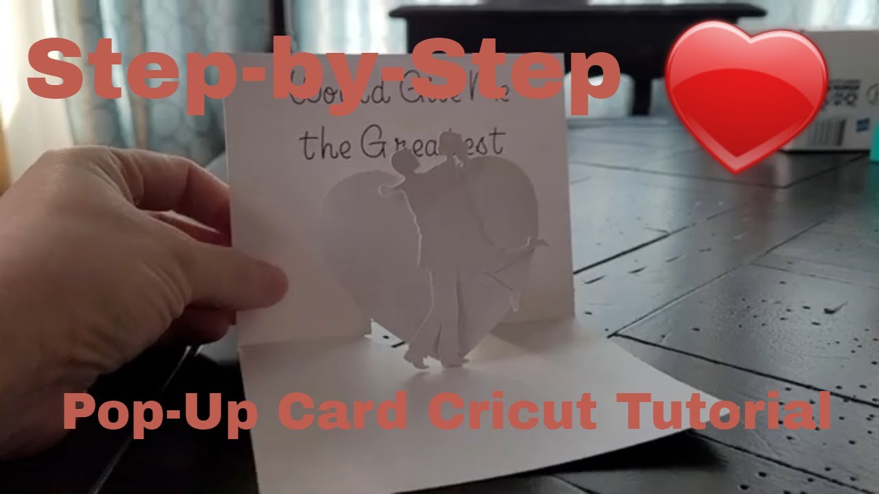 Step-by-Step Heart-Shaped Pop-Up Card Cricut Tutorial