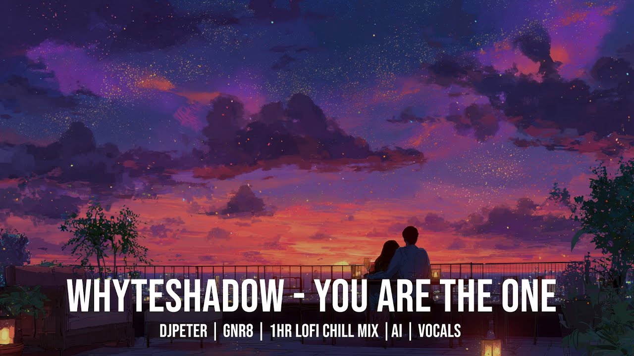 WhyteShadows - You Are The One |  DJPeter // GNR8 // Lofi Chill // Vocal Mix  | 🎵🎧✨