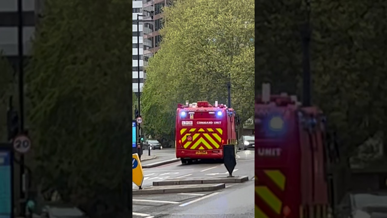 [NEW] London Fire Brigade Dockhead Command Unit Responding