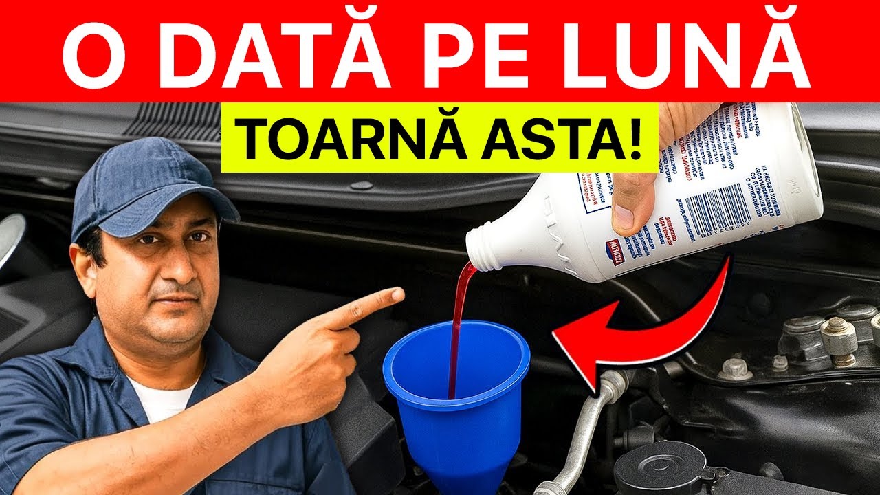 Fă ASTA O Dată pe Lună, și Motorul Tău Va Dura Pentru Totdeauna!