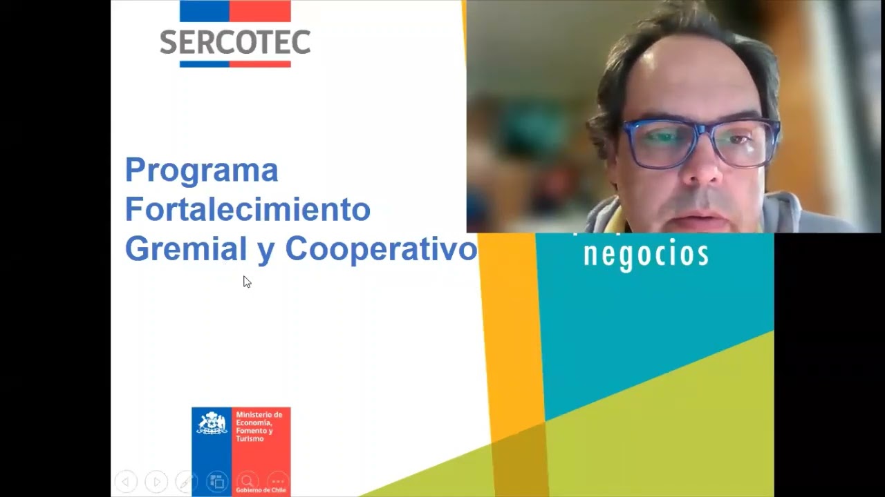 Taller SERCOTEC Concurso fortalecimiento Gremial y Cooperativo Abril 2022