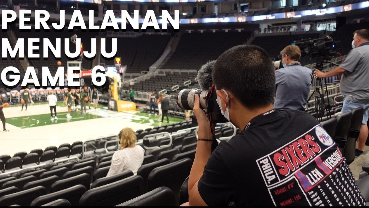 Random Vlog #2: Jersey Milwaukee Bucks Habis Semua & Nginep di Kamar Hotel 2 Tingkat.