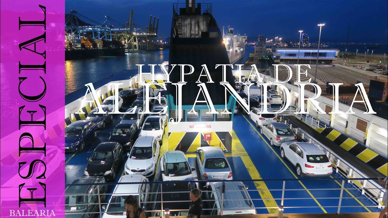 Ferry Balearia Hypatia de Alejandría Barcelona - Menorca