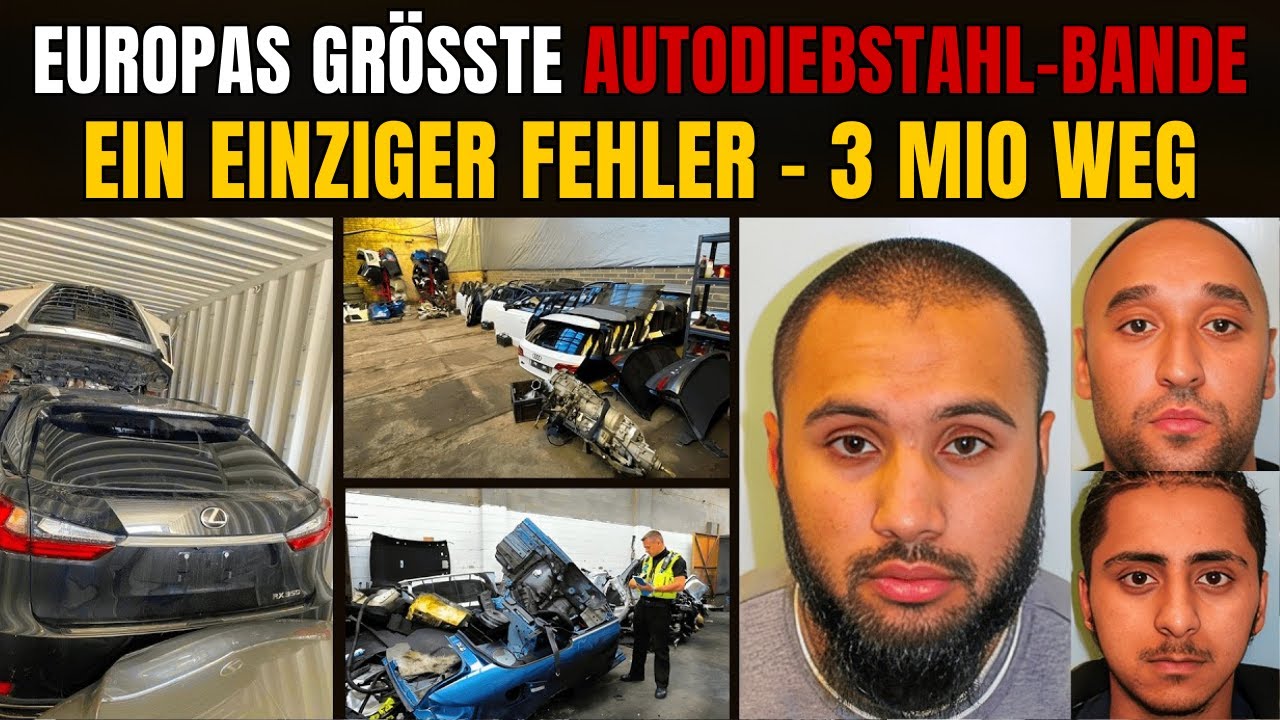 Wie ein einziger kleiner Fehler Europas gr&ouml;&szlig;te Autodiebstahl-Bande auffliegen lie&szlig;!