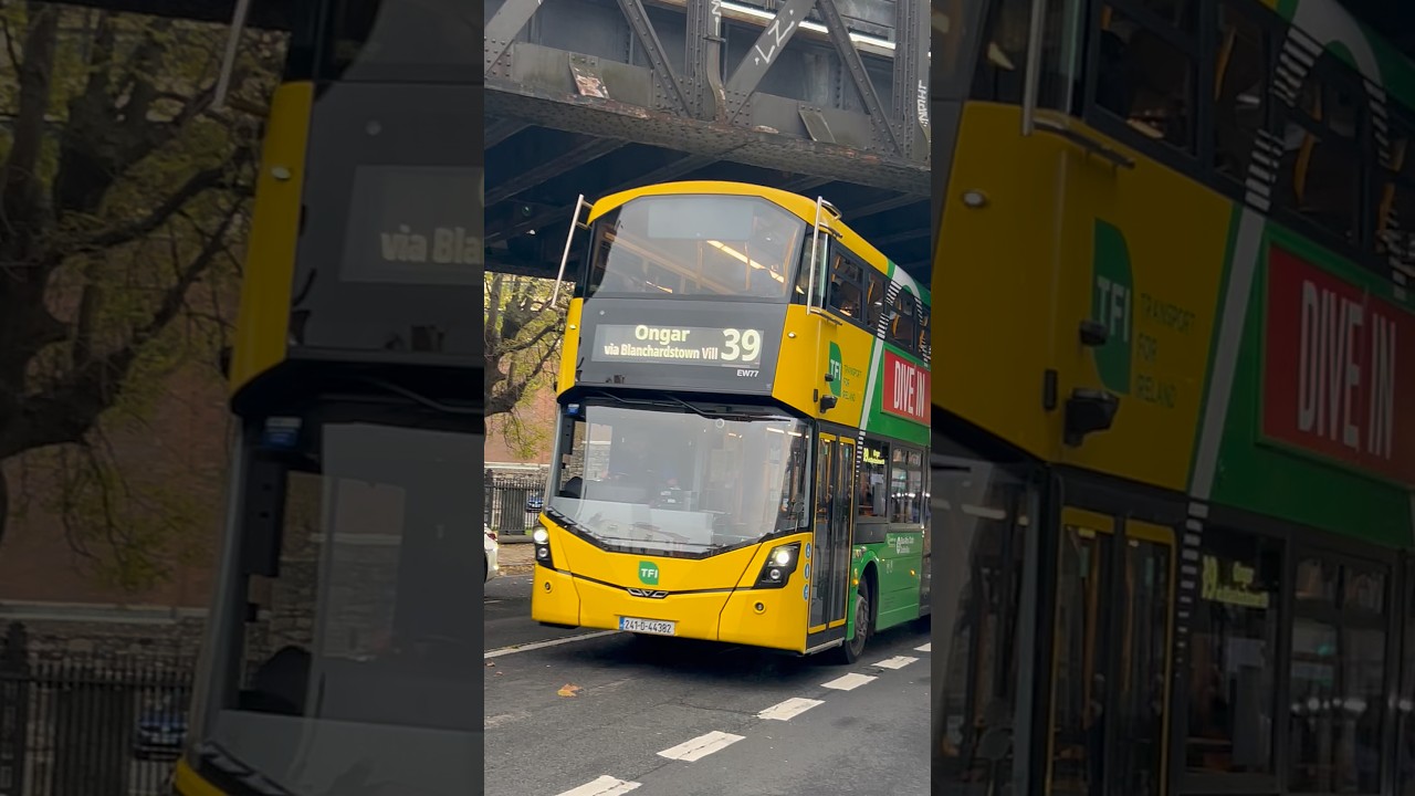 Dublin Bus | Wright StreetDeck Electroliner EW77 | Pearse St, Dublin | Route 39 (03/11/25)