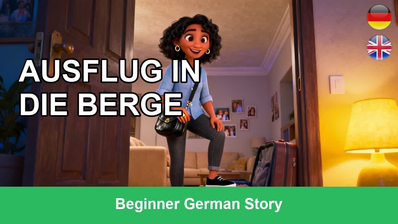 LEARN GERMAN with Easy Story for beginners – Viaje a las Montañas (A1-A2)