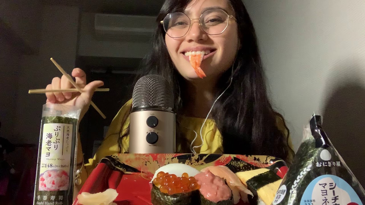 ASMR ESPAÑOL- Sushi Mukbang