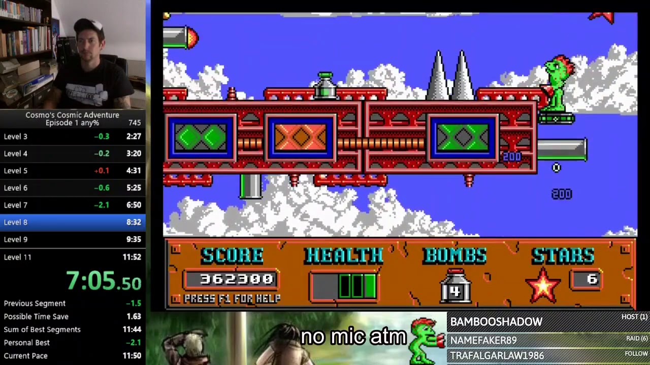 Cosmo's Cosmic Adventure Episode 1 Any% WR 11:49:04