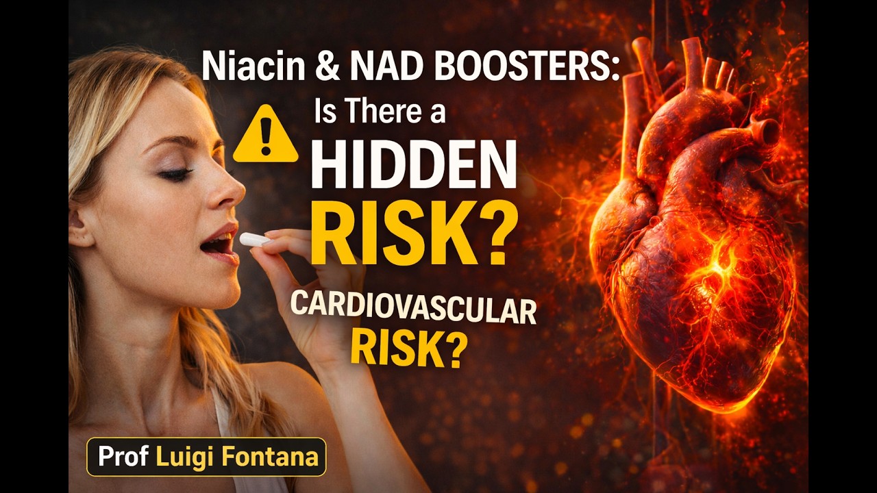 Niacin supplements & NAD boosters increase vascular inflammation/cardiovascular mortality | Fontana