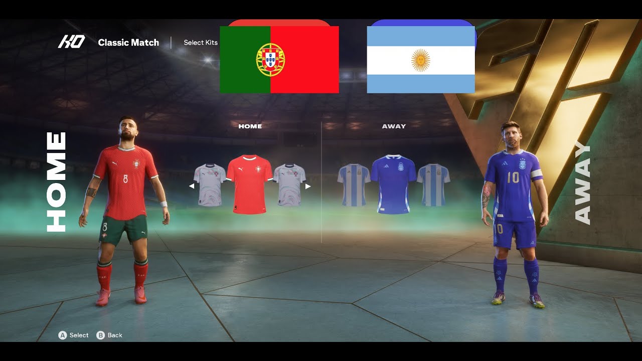 EA SPORTS FC™ 26 gamplay PORTUGAL VS Argentine