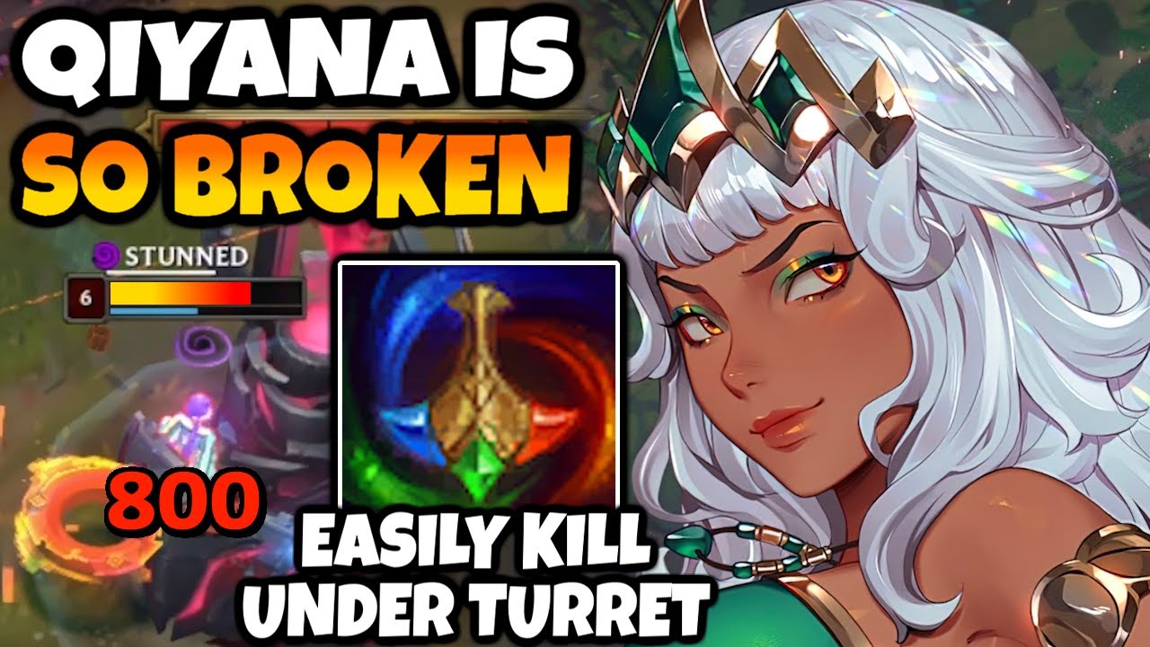 Qiyana is the most OP assassin and I'll show you why
