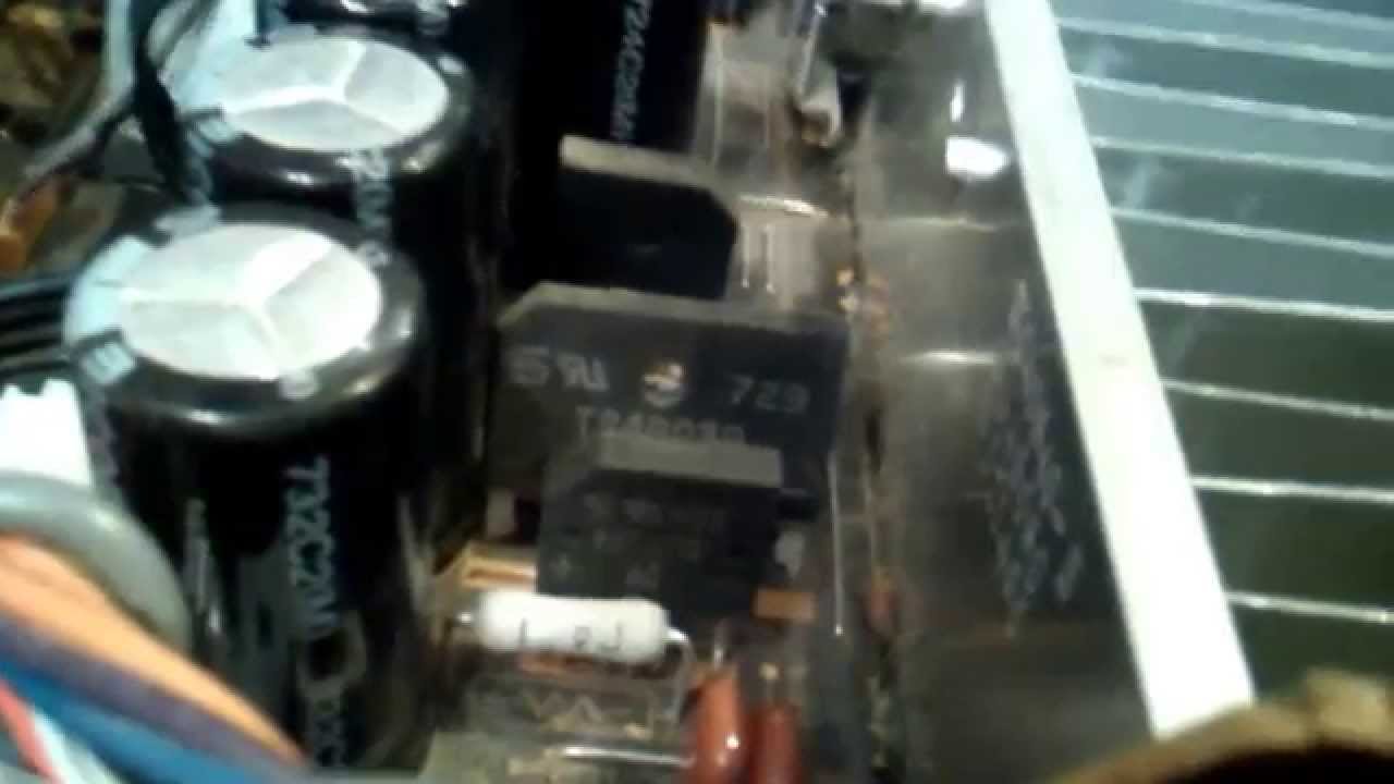 YAMAHA RX V461 под капотом