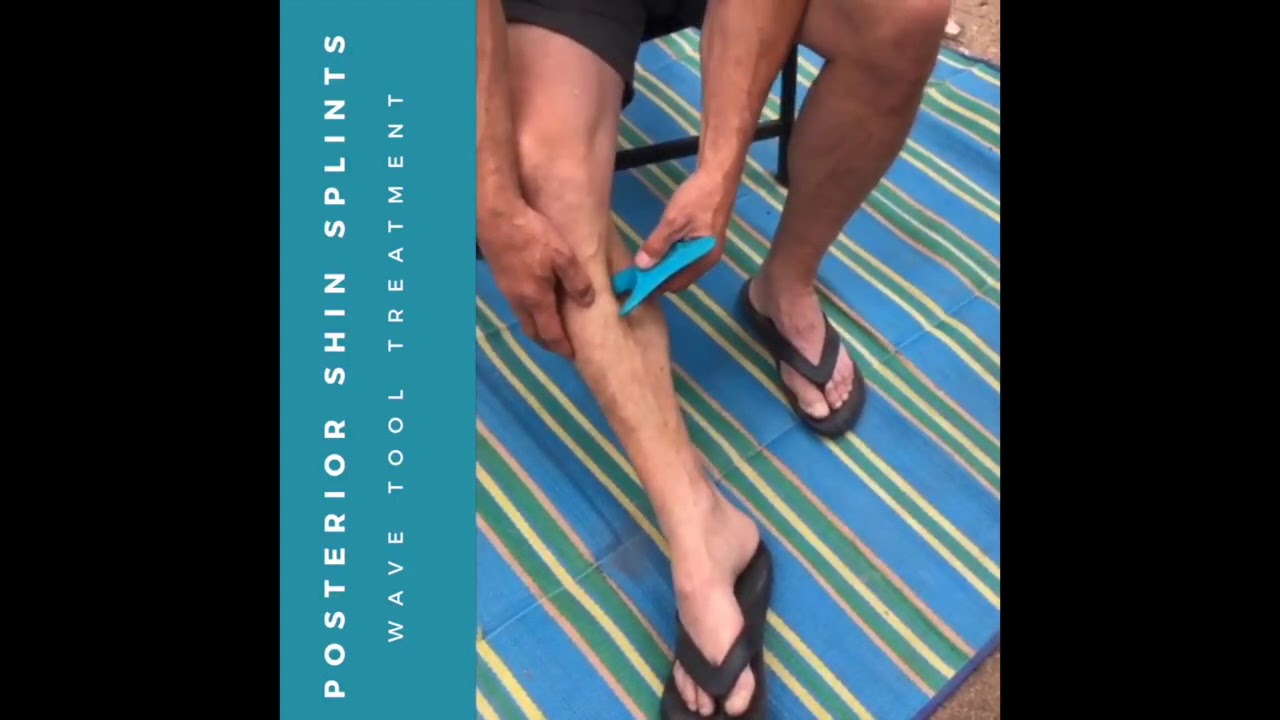 Shin splints: muscle scraping and exercises