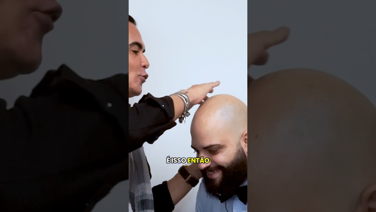 quando um cabeludo e um careca se encontram #balela #zerobadass #calango #caioromano #com&eacute;dia