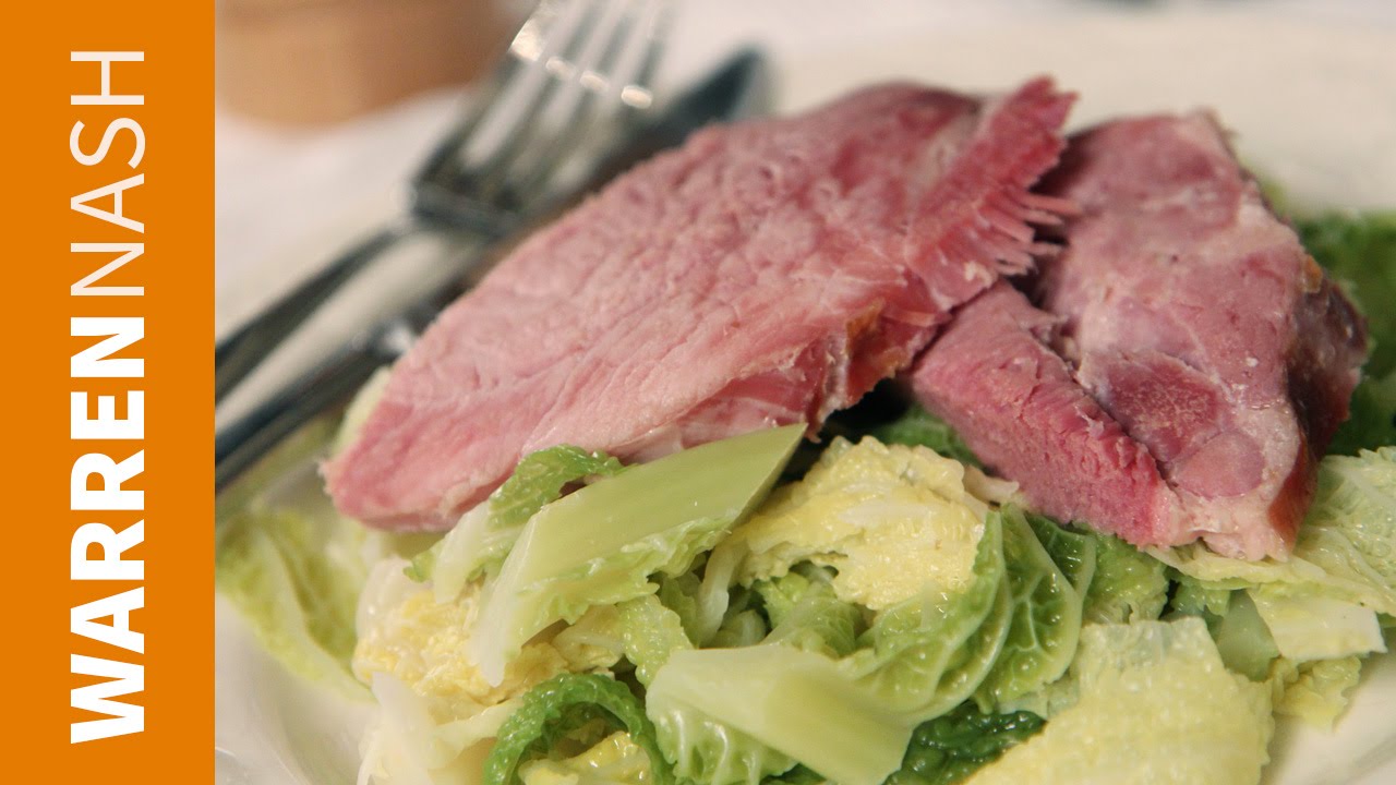 Irish Bacon & Cabbage Recipe - Just 3 ingredients - Recipes by Warren Nash