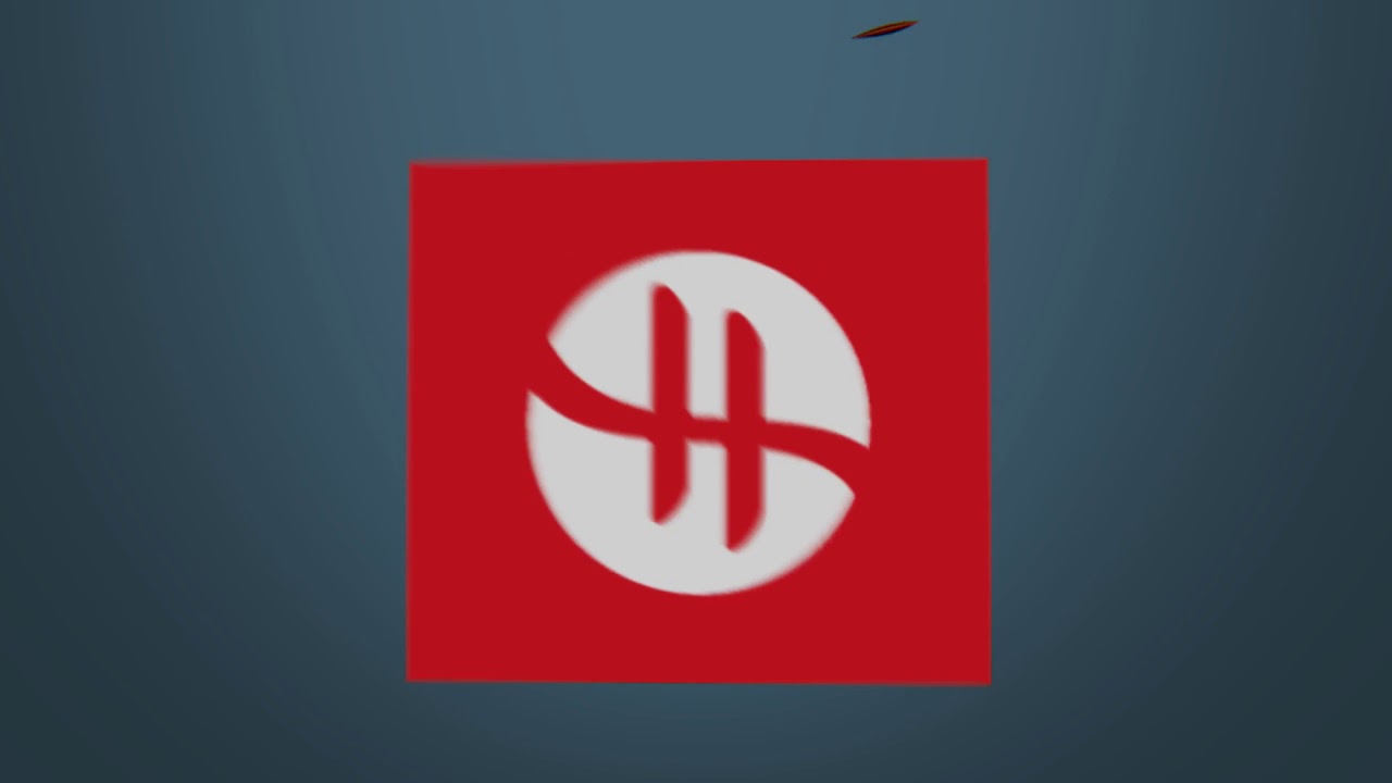 Hyper Creative - Swirling Shapes logo intro