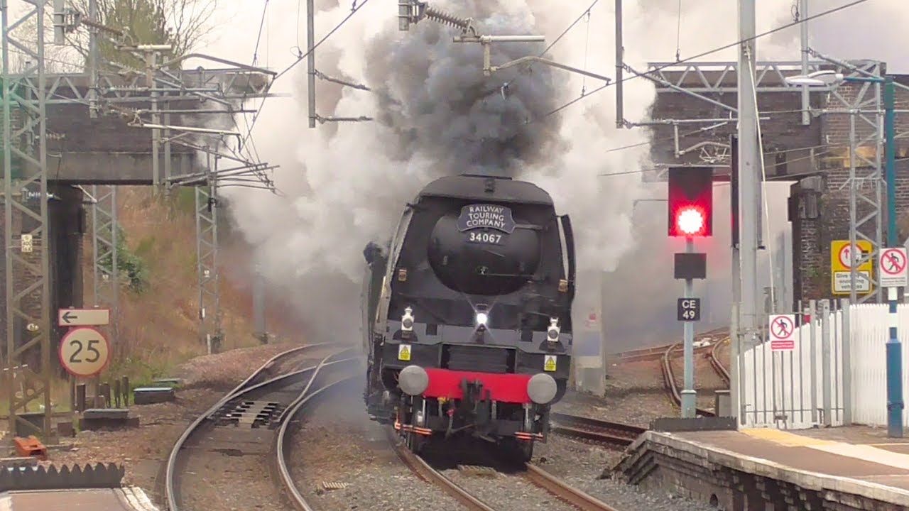 Double Steam Trains at Oxenholme in 1 Day! 29/03/25