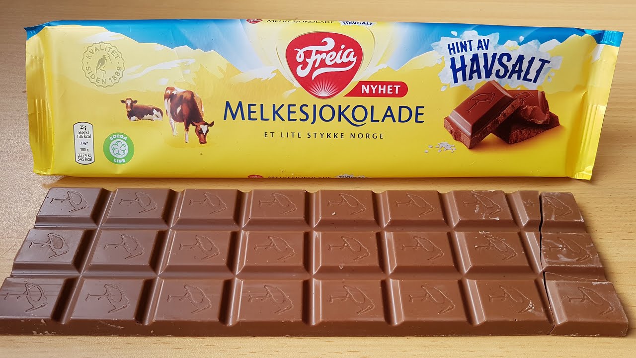 Freia Milk Chocolate With Sea Salt