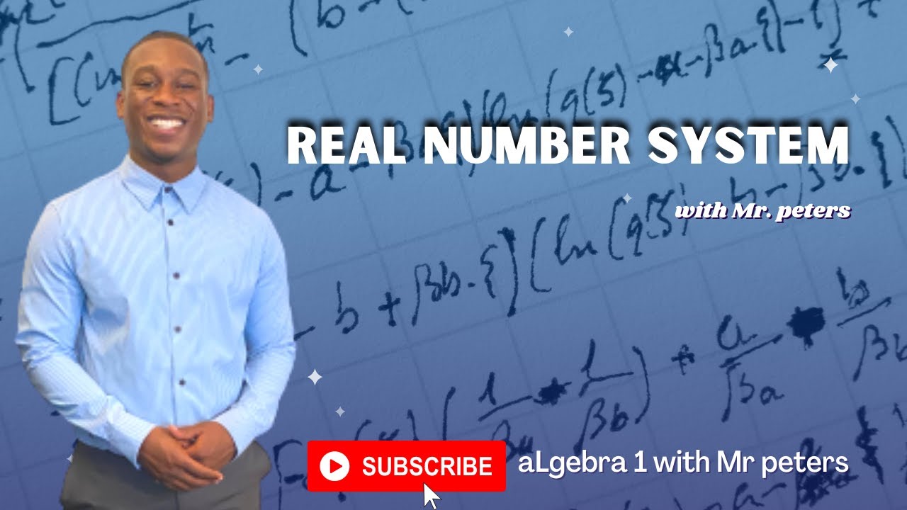 Real Number System || Rational & Irrational Numbers || Algebra-1 with Mr. Peters