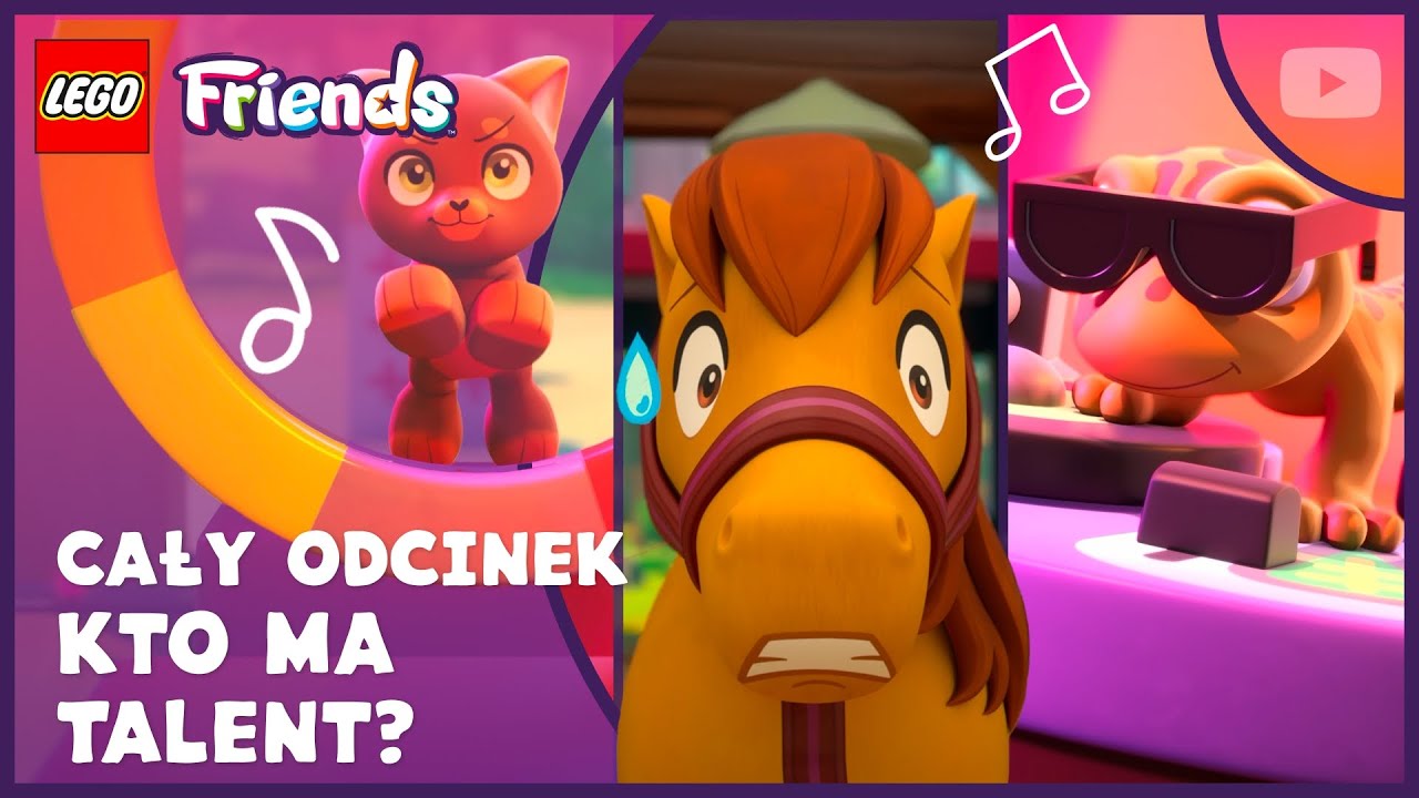 Utalentowane zwierzaki 🐴🐶🐱 | S4, odc. 3 | Pełny odcinek | LEGO Friends: Następny rozdział