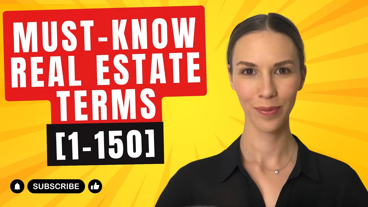 150+ Real Estate Exam Vocab Terms (2024)