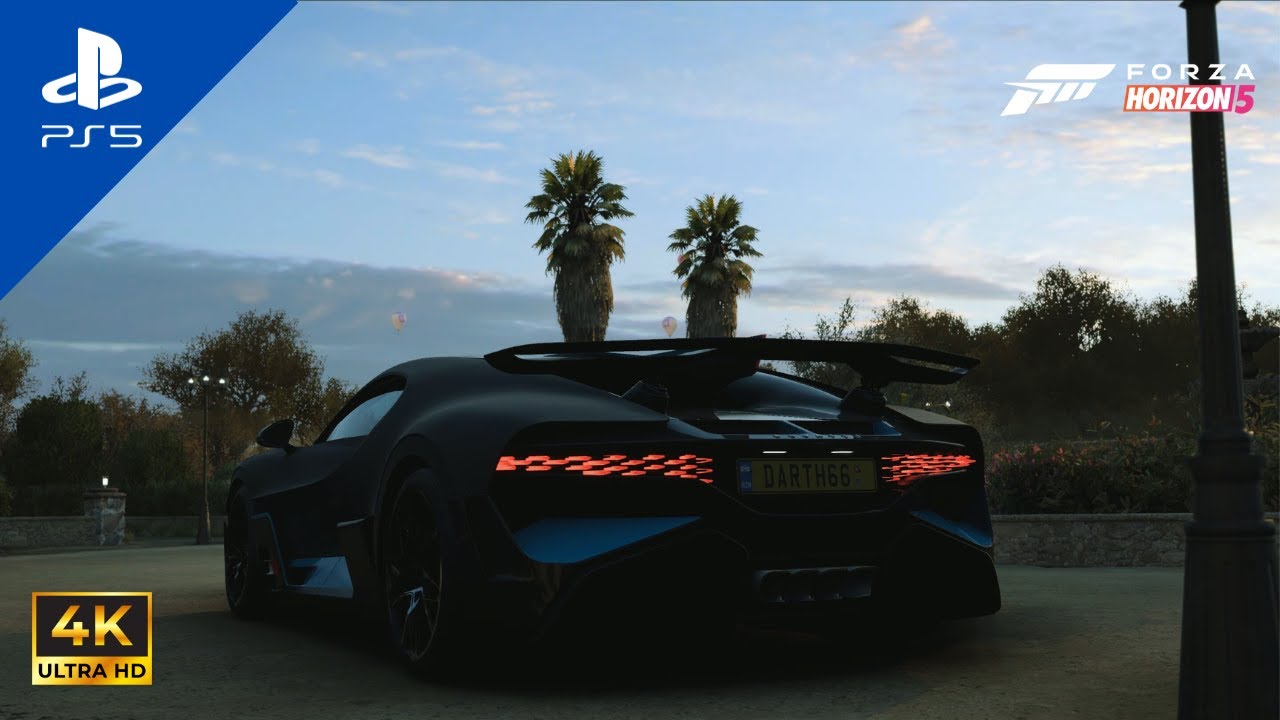 Forza Horizon 5 PS5 Bugatti Divo 4K 60FPS Gameplay