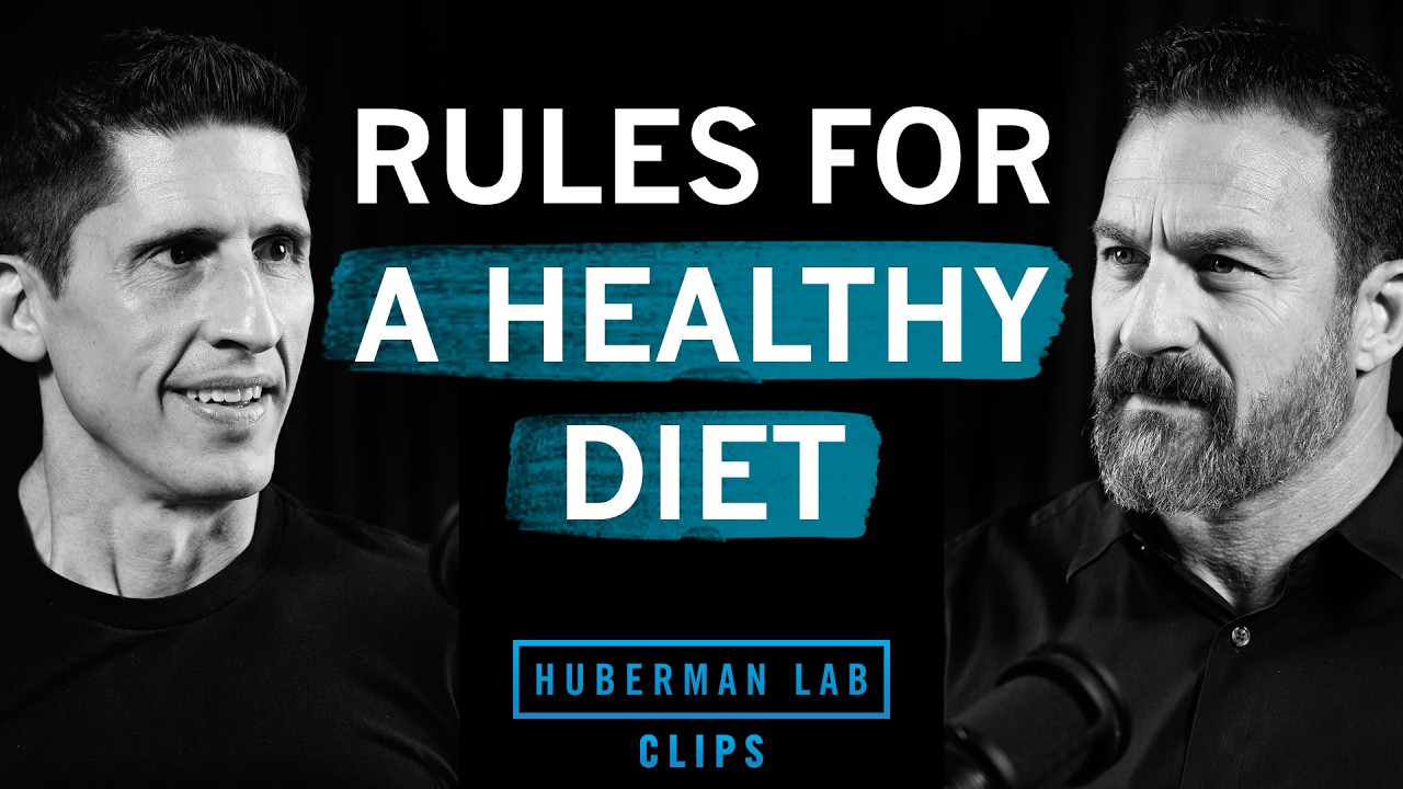 Simple Rules for a Sustainable Healthy Diet | Jeff Cavaliere & Dr. Andrew Huberman