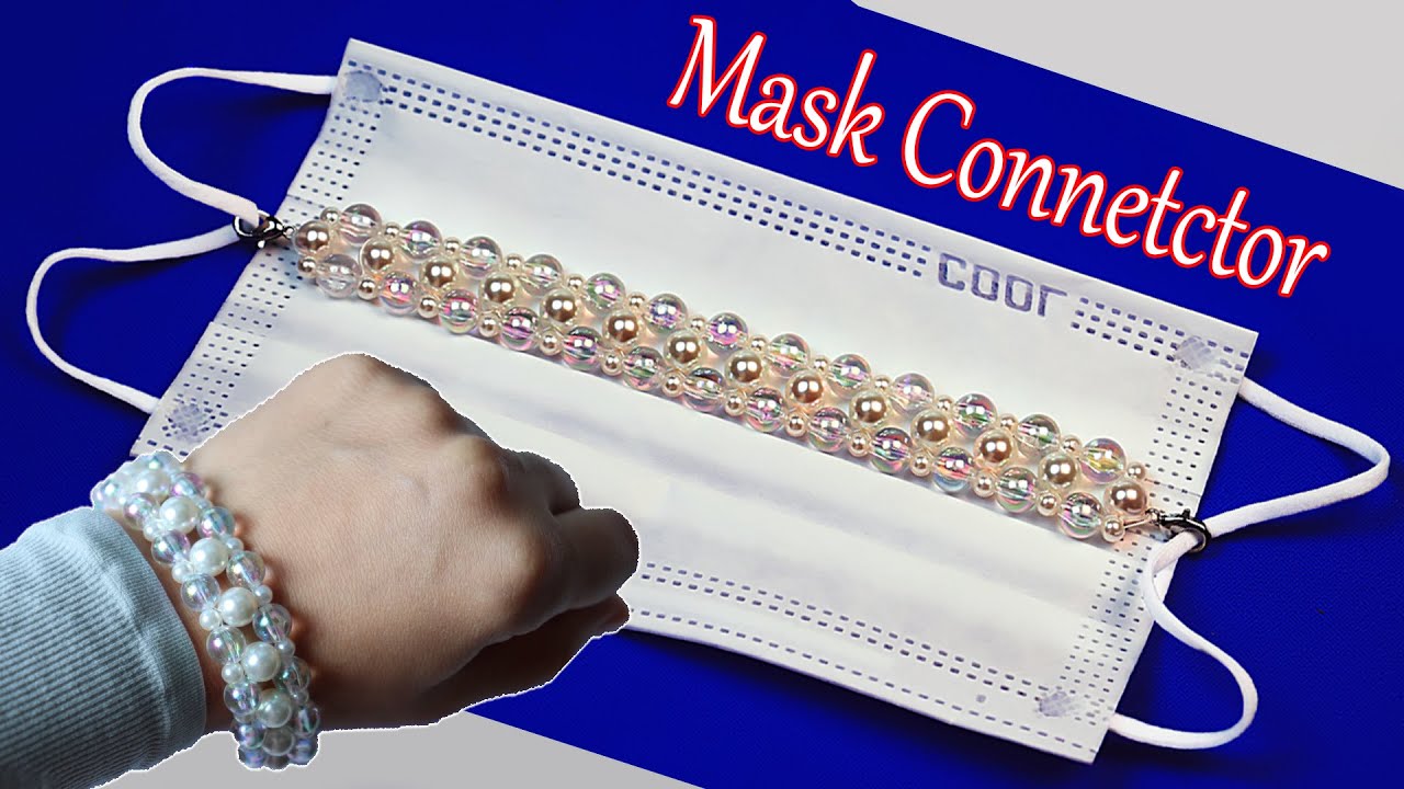 How to make face mask connector/c&aacute;ch tạo đầu nối mặt nạ/Как сделать разъем для маски для лица