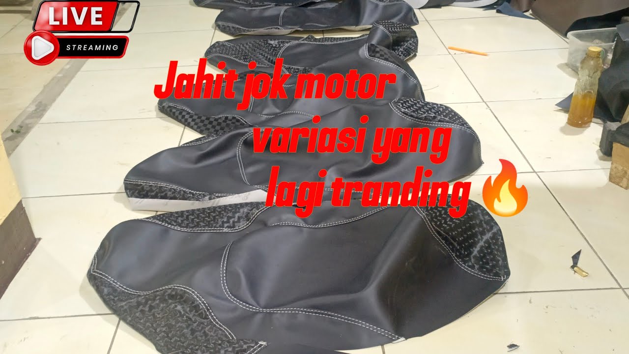 🔴 Watch Me Live Jahit Jok – Teknik Rapi & Cepat! 🧵🔥