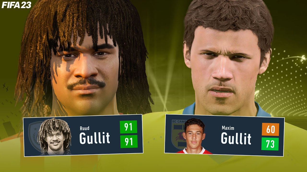 30 LEGENDS SONS in FIFA23 Career Mode 🤩
