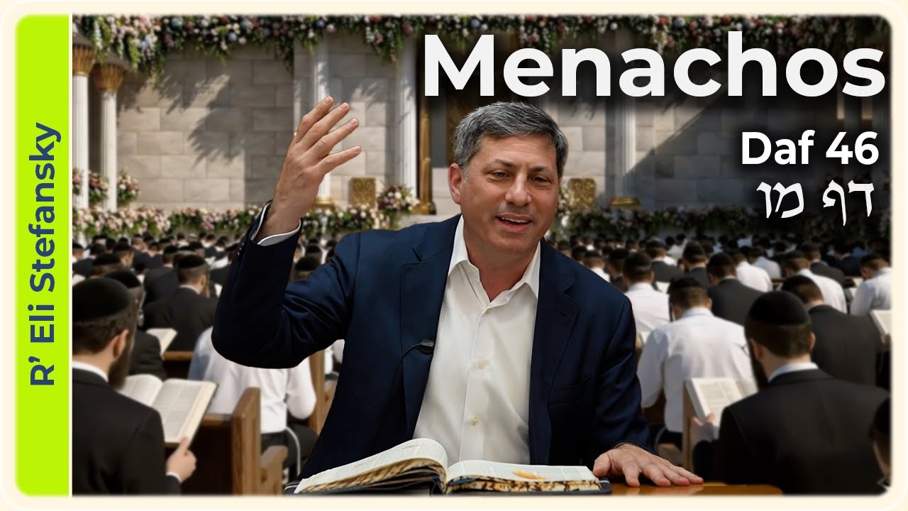Daf Yomi Menachos Daf 46 by R' Eli Stefansky