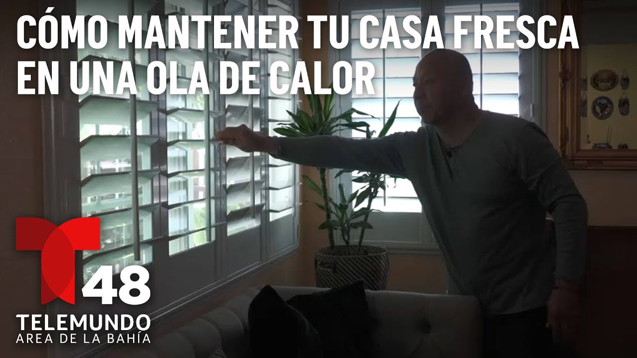 Recomendaciones para mantener tu casa fresca si no tienes aire acondicionado en una ola de calor
