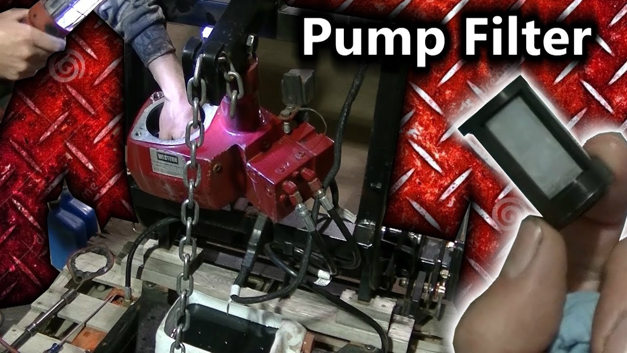 Western UniMount Snow Plow Filter & Fluid Change