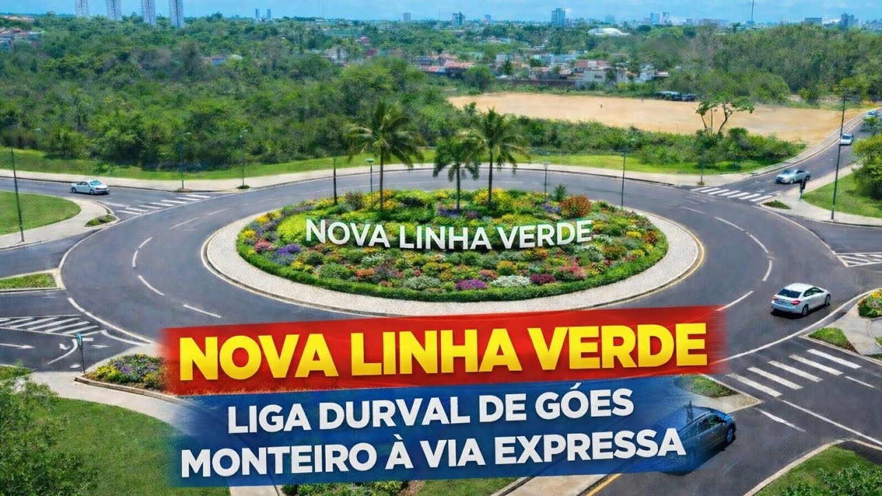 Obras! R$144 Milhões Investidos na Nova Linha Verde Que Vai Impactar Todos!