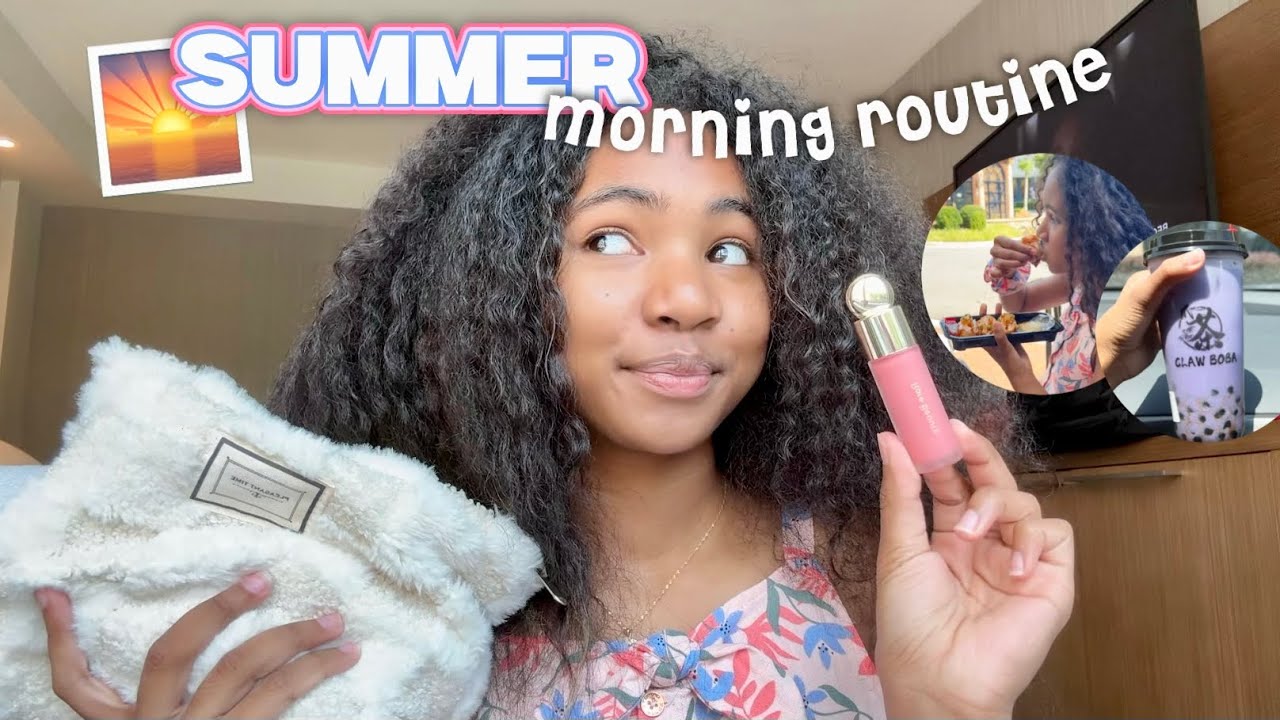 Summer MORNING ROUTINE ‧₊˚ ⋅* ‧₊