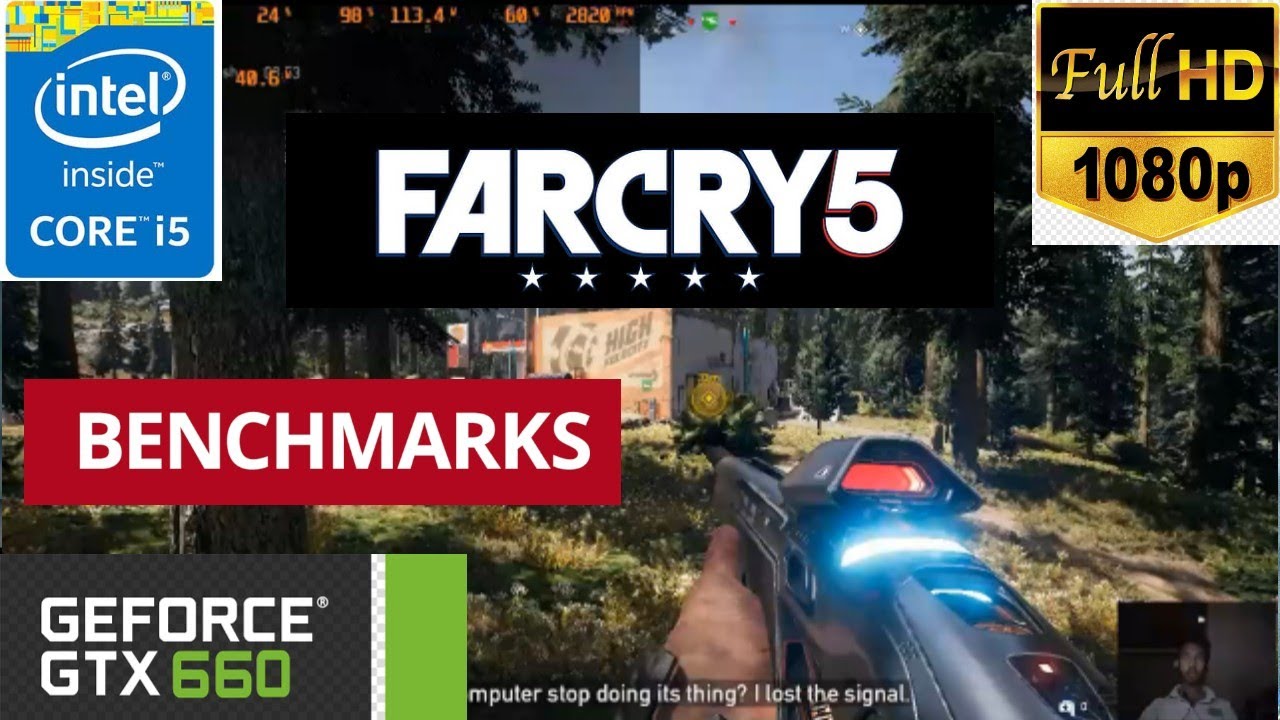 Farcry 5 : GTX 660 2GB - i5 3570 -1080p - Benchmark Test + Game play | Sinhala