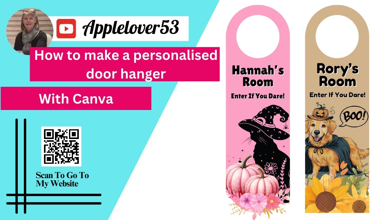 Canva - How To Make A Personalised Door Hanger
