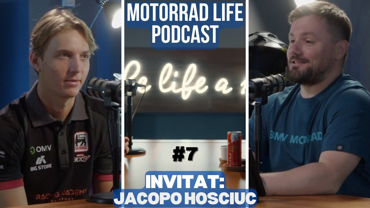 Jacopo Hosciuc: ”O să ajung în MotoGP, deși e un vis scump” | Motorrad Life Podcast