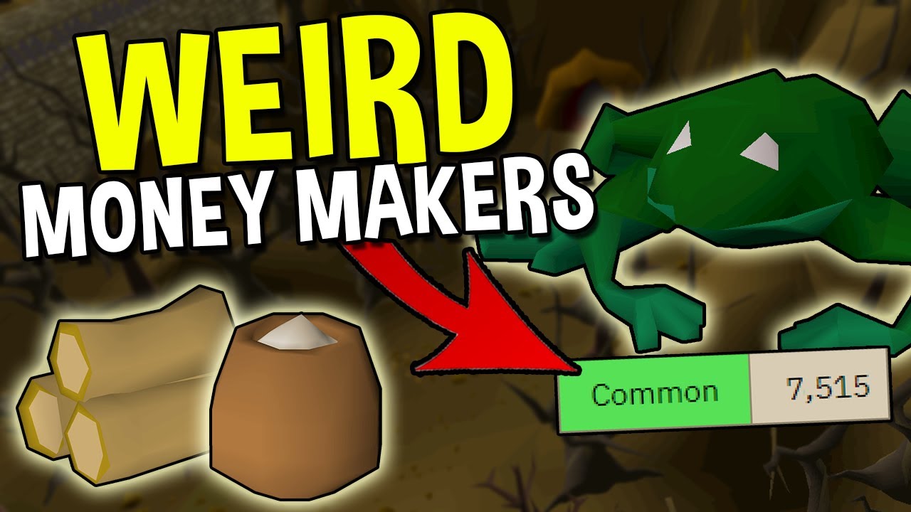 Weird Money Making Methods That Can Earn Up to 1M/Hr! [OSRS]