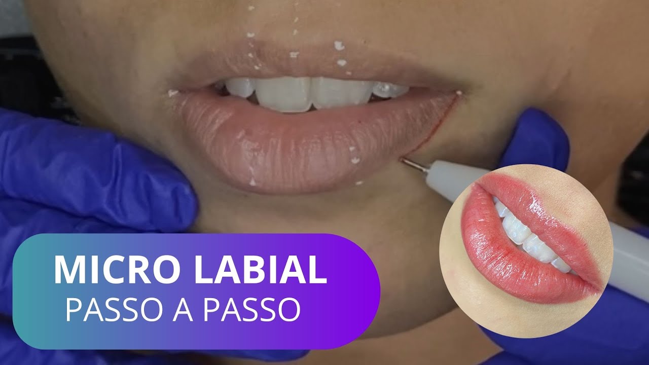 Aula completa de Micropigmentação Labial