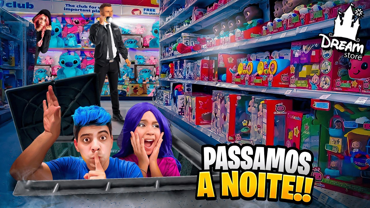 ERA PRA SER SÓ UMA NOITE NA MELHOR LOJA, MAS...