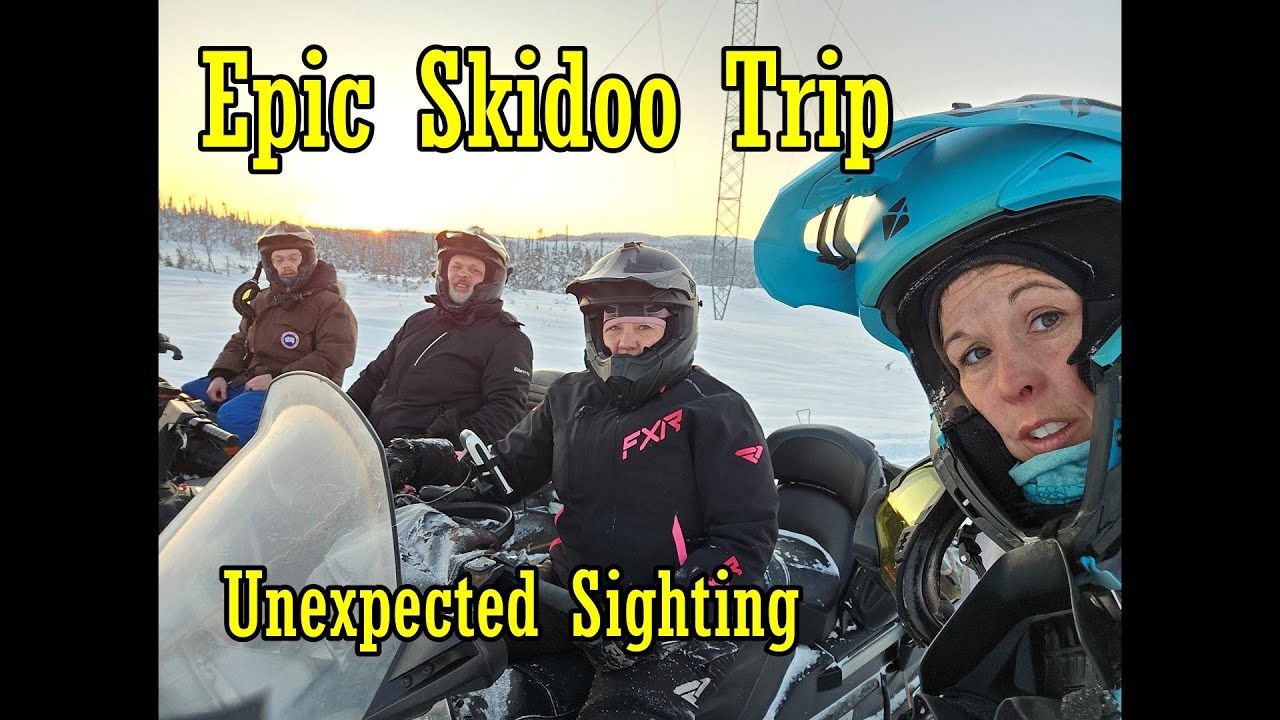 Epic Skidoo Trip and New Fire Maple Kettle