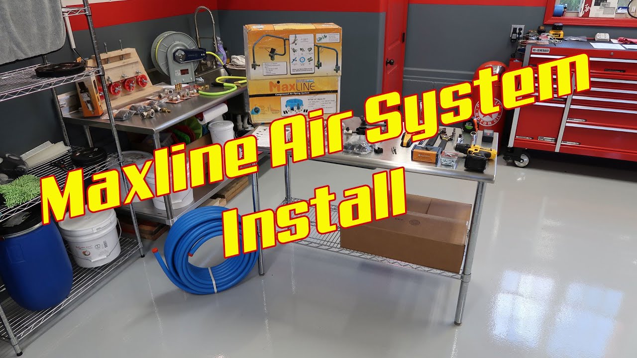 Rapid Air Maxline Air System Install Speedy's Garage