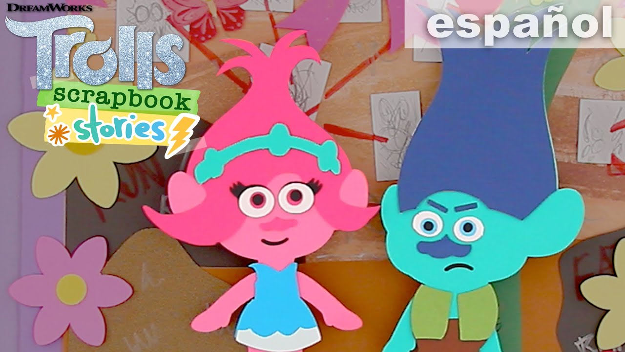 Cambio de imagen del búnker de Ramón y Poppy | HISTORIAS DEL ÁLBUM DE RECORTES DE TROLLS